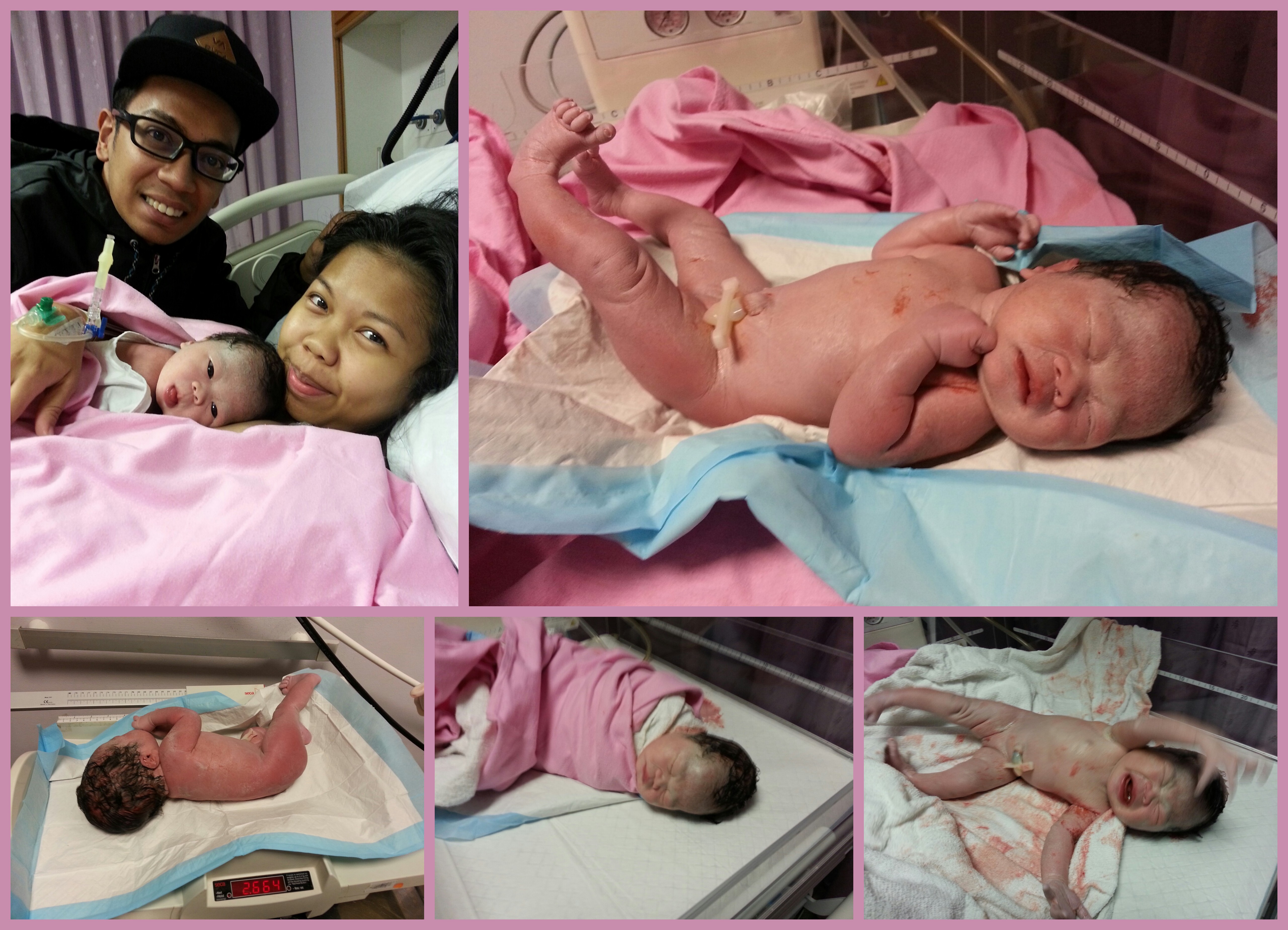 (Aug 06, 2013) The Arrival of Our Little HD, our 1st princess